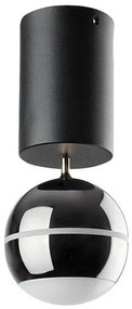 Rabalux 72246 nastaviteľný závesný LED luster Maelo, čierna