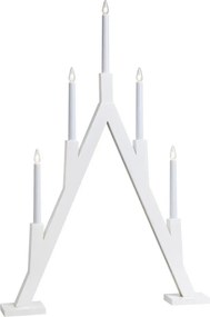 Biela vianočná svetelná dekorácia Bjurfors – Markslöjd