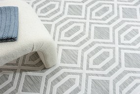 My Flair, Kusový koberec Eden grau – na von aj na doma, 80x150, šedá, chodba / predsieň