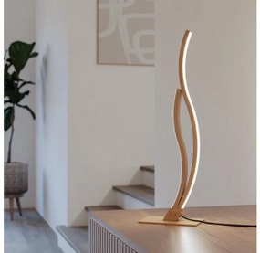 Eglo 901213 - LED Stolná lampa GRISOLIA LED/12W/230V 4000K béžová