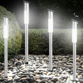 InternetovaZahrada Sada 4 LED solárnych lamp