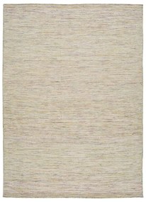 Béžový vlnený koberec Universal Kiran Liso, 140 x 200 cm