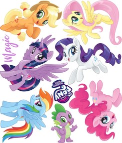 My Little Pony 4 - nálepka na stenu