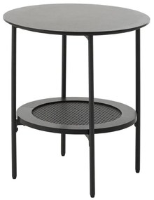 Dizajnový odkladací stolík Lakshmana 50 cm čierny