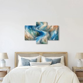Obraz - Abstraktný prúd (90x60 cm)