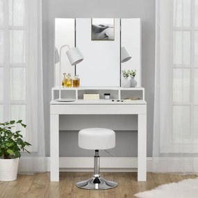 Toaletná stolička Tonia, biela