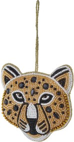 HANG ON Ozdoba s perličkami leopard