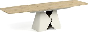 Moderný rozkladací jedálenský stôl MELIN 180/270 - 200/290 cm Veľkosť stola: 180 - 270 cm