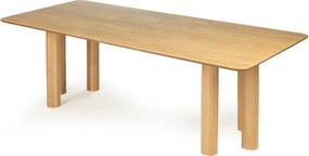 Jídelní rozkládací stůl Loa 140/200 cm z masivu buk