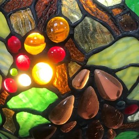 Tiffany vitráž tienidlo WINE Ø20