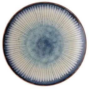 Jedálenská súprava 24 ks modrá/porcelán