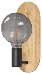 Ledvance - Nástenné svietidlo DECOR WOOD 1xE27/8W/230V