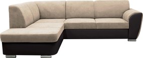 XXXLutz ROHOVÁ SEDAČKA, textil, tmavohnedá, béžová MID.YOU - Sedačky - 001574004010