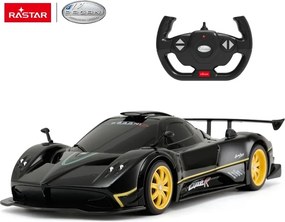 Diaľkovo ovládané RC auto Pagani Zonda R 1:14 Rastar čierne 35 cm pre deti 6+