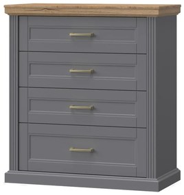 Komoda 4s Tara f4/ta graphite/pacific walnut