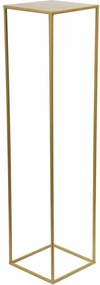 STOJAN NA KVETINÁČ SIMPLE 100X24X24 CM ZLATÁ