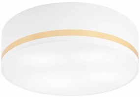 Stropné svietidlo SIRJA STRIPE 4xE27/15W/230V pr. 45 cm biela