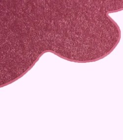 Vopi koberce Kusový koberec Eton ružový kvetina - 160x160 kvietok cm