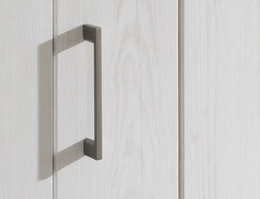 Obývacia stena Cruz, kombi, bielená pínia/šedý dub