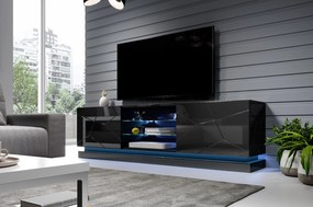 Cama Čierny stolík pod TV Qiu 200
