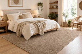 Koberec DUNE WOOL 497 06 TM620 hnedý