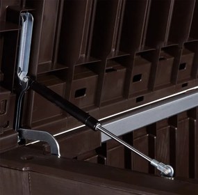 Hnedý záhradný box Rockwood 570 L