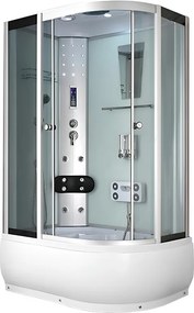 Terra Hydromasážny box WSH7106LW WH, 120x80 ľavý bez sauny