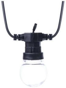 LED Vonkajšia dekoračná reťaz 10xLED/10m IP44 číra