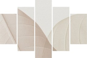 Obraz - Texturované listy (150x105 cm)