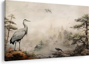 Obraz - Kreslená krajina (90x60 cm)