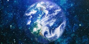 Obraz planéta Zem - 100x50
