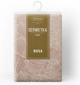 SADA 4 KS PRESTIERANIE NA STÔL ISLA 30X40 CM RUŽOVÁ