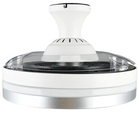 Biele/v striebornej farbe LED stropné svietidlo Lindberg – Trio