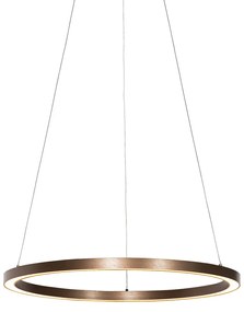 Závesné svietidlo bronzové 60 cm vrátane LED 3-stupňovo stmievateľné - Girello