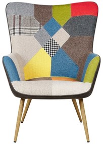 Kreslo VIADENE (patchwork). Vlastná spoľahlivá doprava až k Vám domov. 1022888