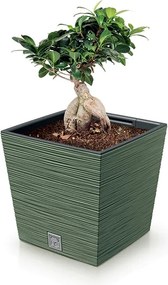 Plastový kvetináč DFS240 24 cm - biela