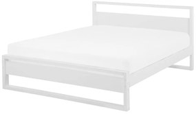 Manželská posteľ 140 cm GIACOMO (s roštom) (biela). Vlastná spoľahlivá doprava až k Vám domov. 1007285