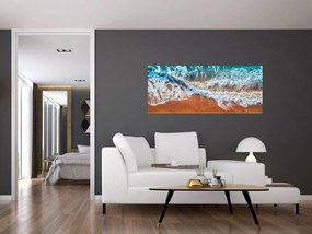 Obraz morskej pláže (120x50 cm)