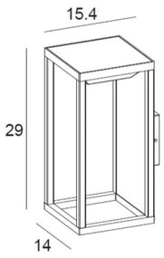 Lucide 27891/02/30 - LED solárne svietidlo TENSO SOLAR LED/2,2W IP54