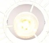 Biele stropné svietidlo ø 60 cm Chapeau – Reality