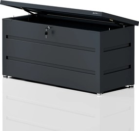 Veľký záhradný a balkónový box antracitový: CARRIE 1190 x 520 x 587 mm