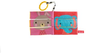 Mom’s Care - textilná knižka - Puzzle zvieratiek