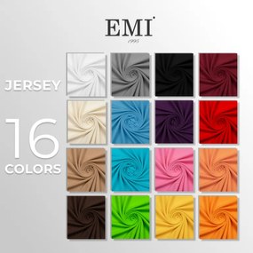Látka metráž Jersey úplet cappuccino EMI, 1 meter