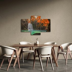 Obraz - Vodopád v Thajsku (90x60 cm)
