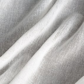 ZÁVES NA KRÚŽKOCH VESTA 140X250 CM BIELA