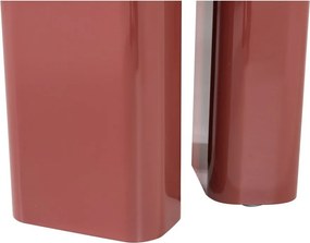 Lesklý okrúhly odkladací stolík ø 40 cm Orivo – WOOOD