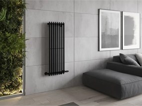 Mexen Atlanta, vykurovacie teleso 1200x405 mm, 646 W, čierna, W211-1200-405-00-70
