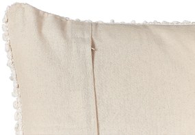 Bavlnený vankúš 45 x 45 cm béžový JOARA Beliani