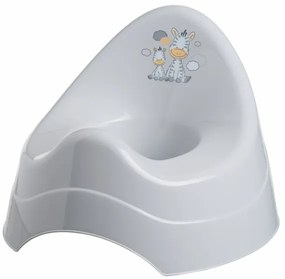 Erga 4 KIDS, detský nočník ZEBRA, šedá, ERG-08318