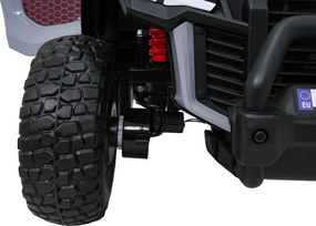 Ramiz Elektrická bugina Gravity pre deti šedá + pohon 4x4 + diaľkové ovládanie